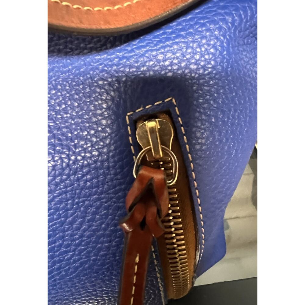 Dooney & Bourke Authentic Pebble Hobo Shoulder Handbag Bag - Blue - Picture 3 of 8